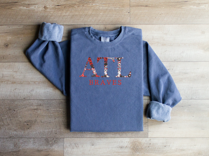 ATL Braves Floral Design